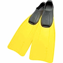 CRESSI CLIO FINS YELLOW PALET 41-42 - CRESSI