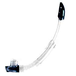 CRESSI GAMMA SIL.BLUE SNORKEL - CRESSI