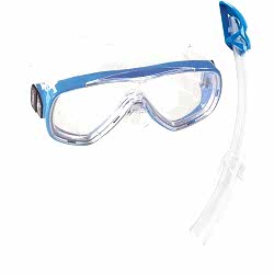 CRESSI ONDA MARE BLUE MASKE ŞNORKEL SET - Cressi