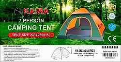 KAIRA 7 KİŞİLİK KOLAY KURULUMLU SU GEÇİRMEZ ÇADIR - Kaira