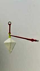 KAIRA FOSFORLU APARATLI PIRAMIT SURF KURŞUNU 75GR - KAİRA