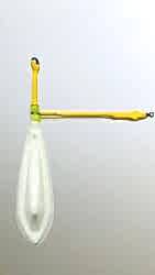 KAIRA FOSFORLU KANATLI APARATLI SURF KURŞUNU 75GR - KAİRA