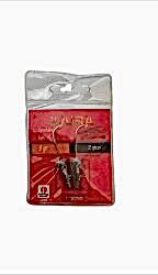 KAIRA JIG HEED 8 GR NO : 3/0 VMC 2LI PK SILVER KF - KAIRA