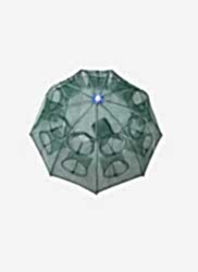 KAIRA SEMSIYE PINTER YESIL 16 GOZ BALIK TUZAĞI - KAIRA