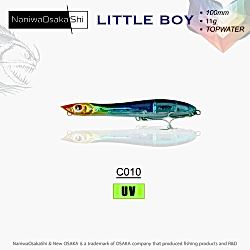 NANIWAOSAKASHI LITTLE BOY 100MM 11GR TOPWATER C010 - NANIWAOSAKASHI