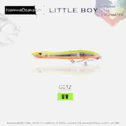 NANIWAOSAKASHI LITTLE BOY 100MM 11GR TOPWATER C012 - NANIWAOSAKASHI