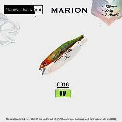 NANIWAOSAKASHI MARION 120MM 20,5Gr SINKING C016 - NaniwaOsakaShi