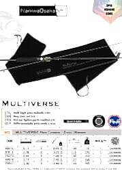NANIWAOSAKASHI MULTIVERSE 2.30CM 3-25GR 2 PARCA OLTA KAMIŞI - NaniwaOsakaShi