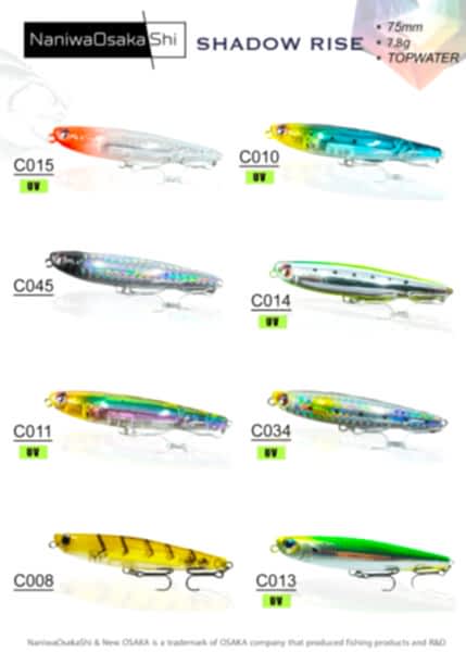 NANIWAOSAKASHI SHADOW RISE 75MM 7.8G C034 SAHTE BALIK - 2