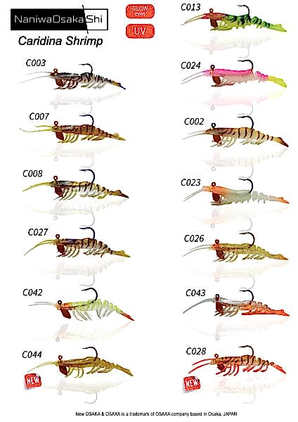 OSAKA CARIDINA SHRIMP 5CM 3.5GR C044 SİLİKON KARİDES - 2