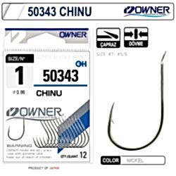 OWNER 50343 NO:1 CHINU WHITE 12 PCS - OWNER