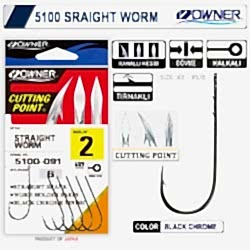 OWNER 5100 NO:1/0 STRAIGHT WORM - OWNER