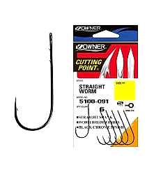 OWNER 5100 No:4/0 Straight Worm - OWNER