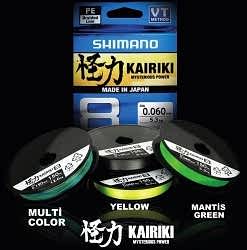 SHIMANO LİNE KAİRİKİ 8+150M 0,28MM 30,4KG M.GREEN İP MİSİNA - SHIMANO