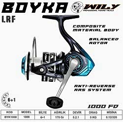Wily boyka 1000 Olta Makinası 6+1 bb - WİLY