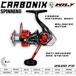 Wily Carbonix 2500 Olta Makinası 8+1 bb - WİLY