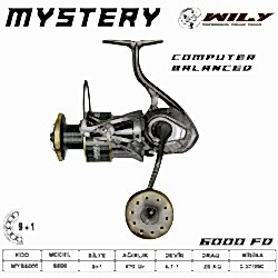 Wily Mystery 6000 Olta Makinası 9+1 bb - WİLY