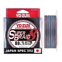 YOZURI SUPER BRAID 8X M.COLOR İP MİSİNA 0.21MM - 300M - Yozuri